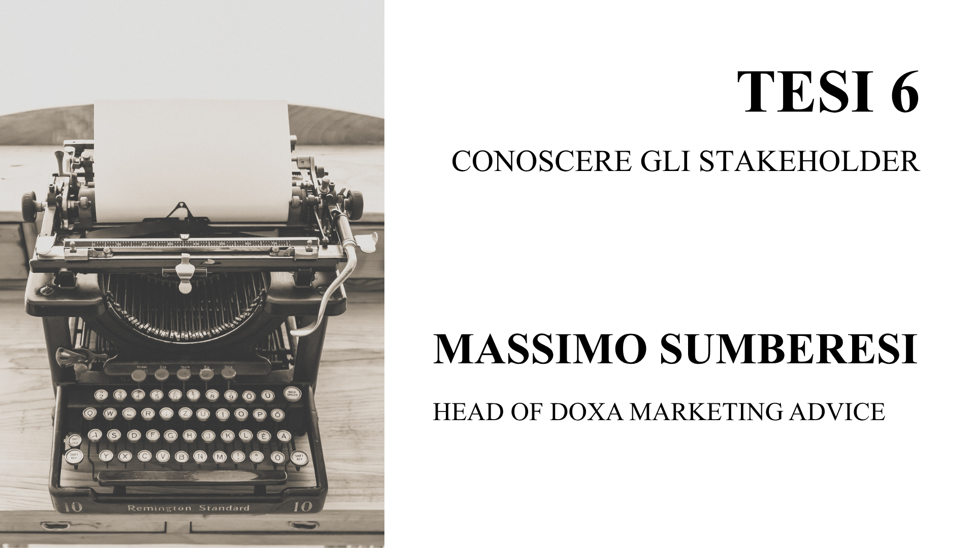 Comunicazione e sostenibilità: tesi 6