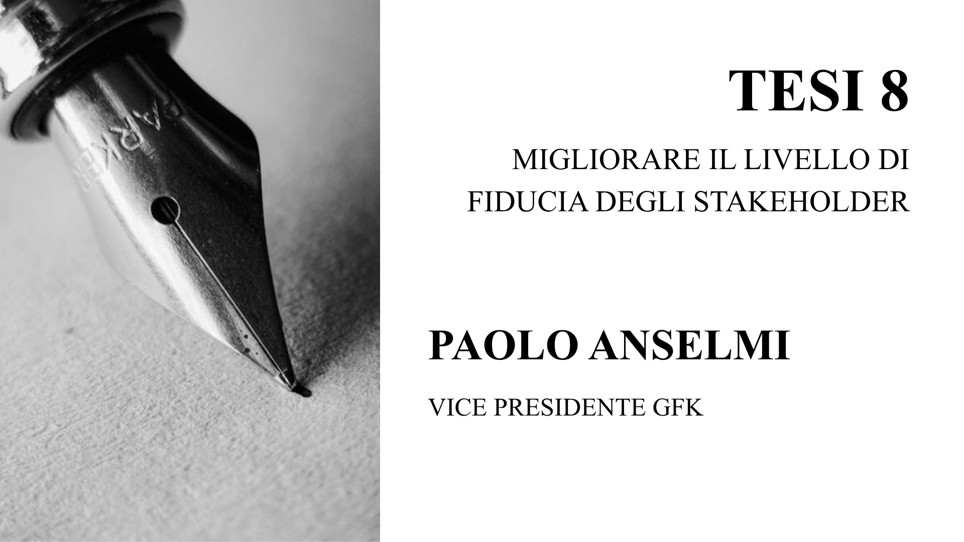 Comunicazione e sostenibilità: tesi 8