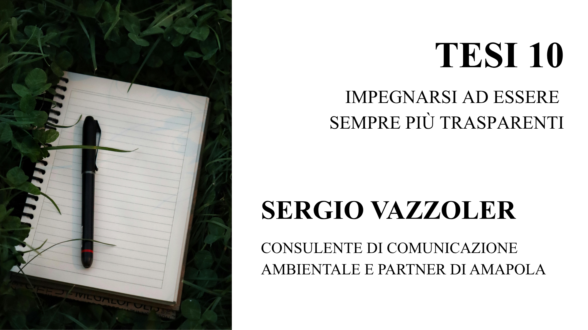Comunicazione e sostenibilità: tesi 10