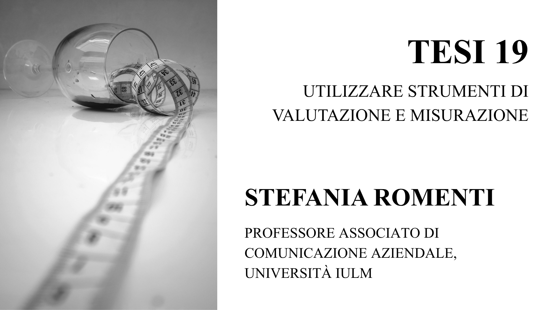 Comunicazione e sostenibilità: tesi 19