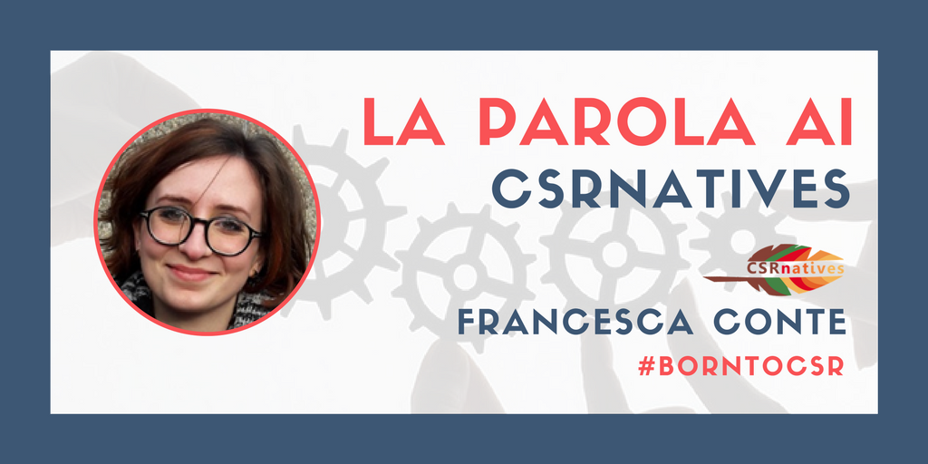 L’importanza della redistribuzione: intervista alla CSRnative Francesca Conte