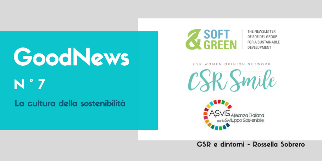 La cultura della sostenibilità