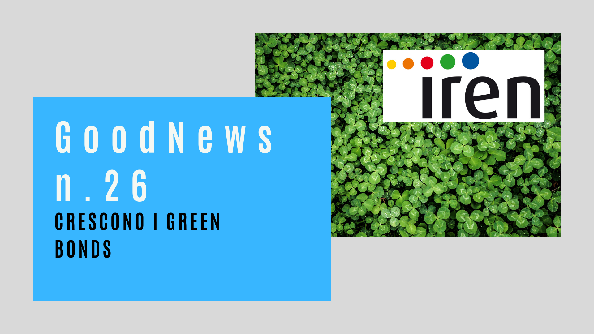 Crescono i Green Bonds