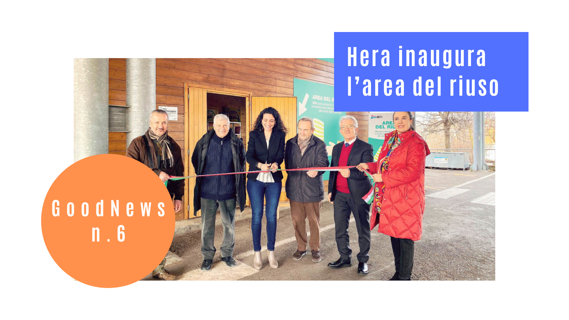 Hera inaugura l’area del riuso