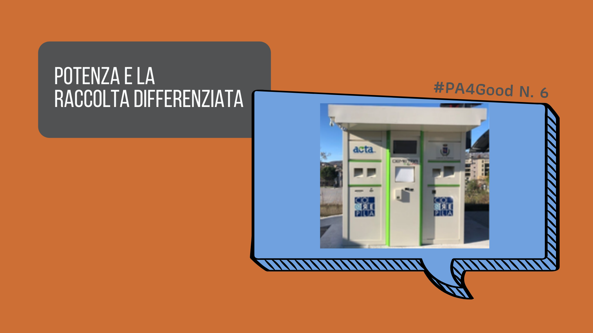 Potenza e la raccolta differenziata