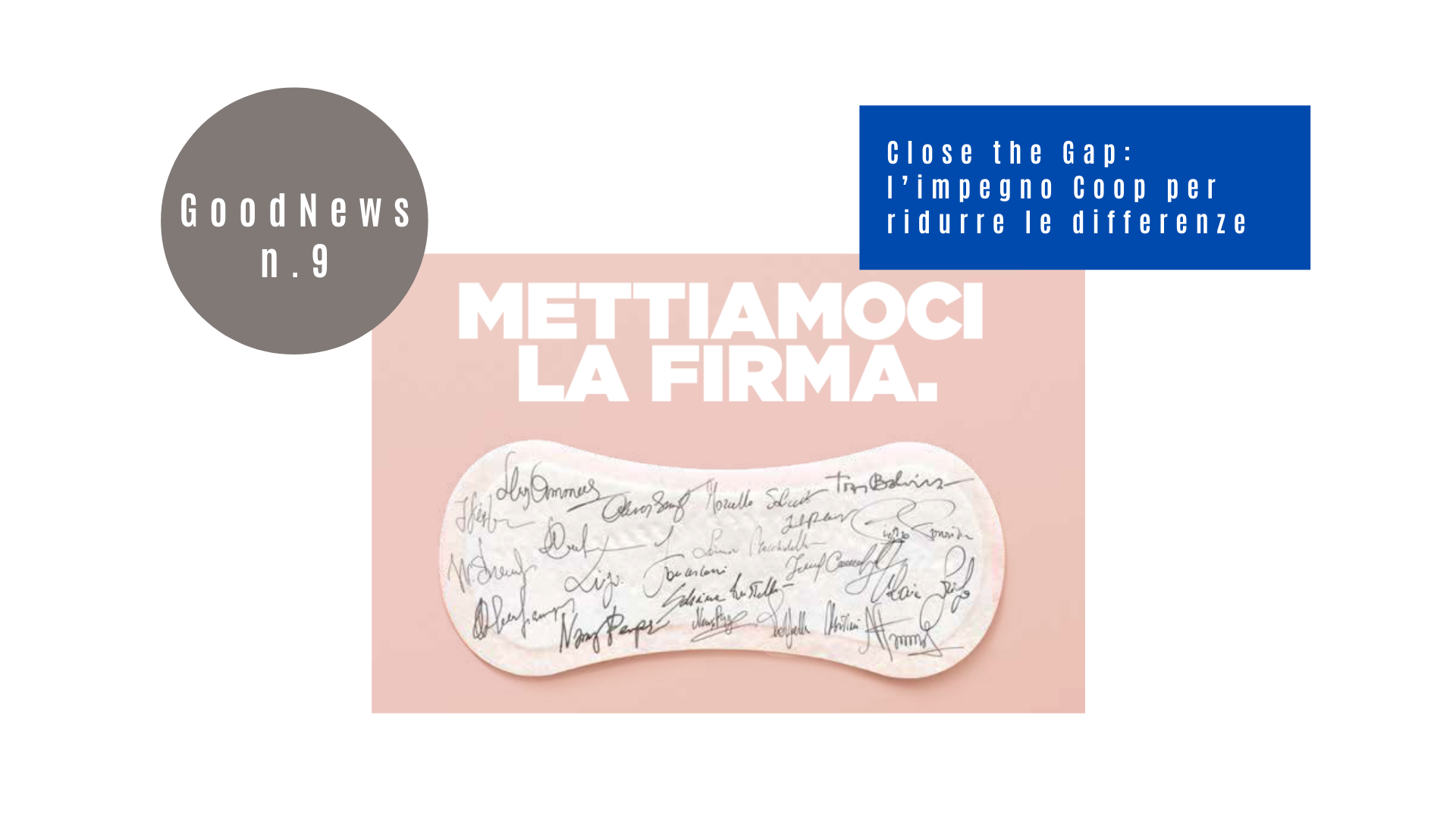 Close the Gap: l’impegno Coop per ridurre le differenze