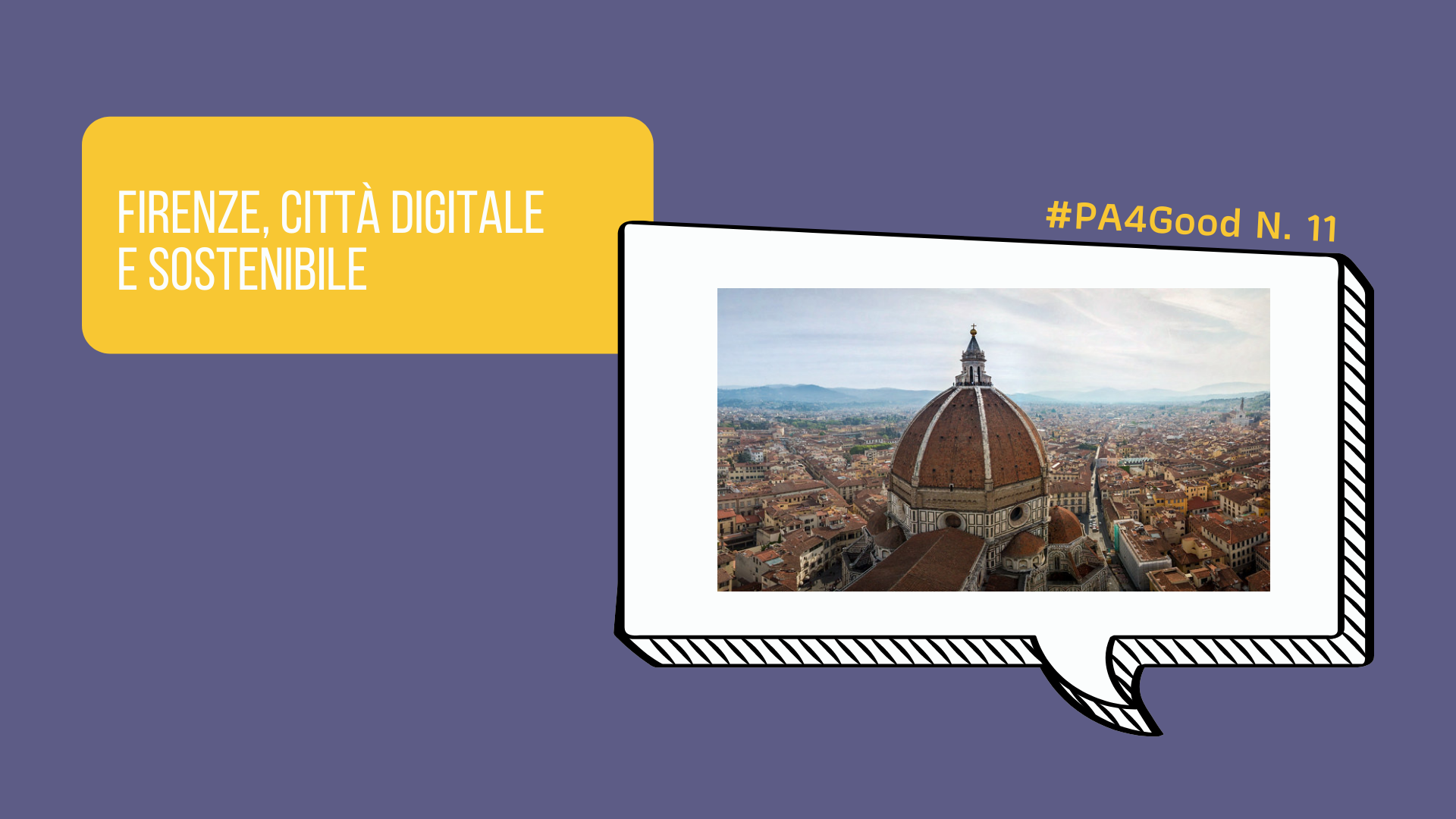 Firenze, città digitale e sostenibile