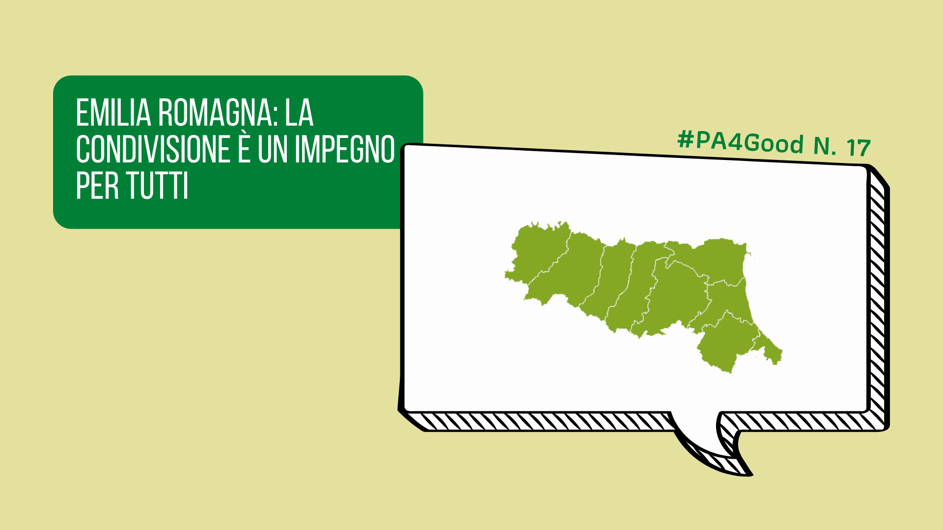 Emilia Romagna: la condivisione è un impegno per tutti
