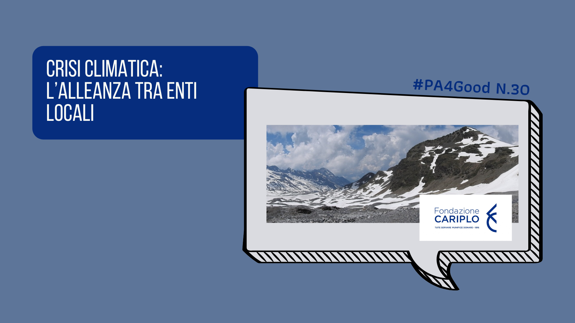 Crisi climatica: l’alleanza tra enti locali