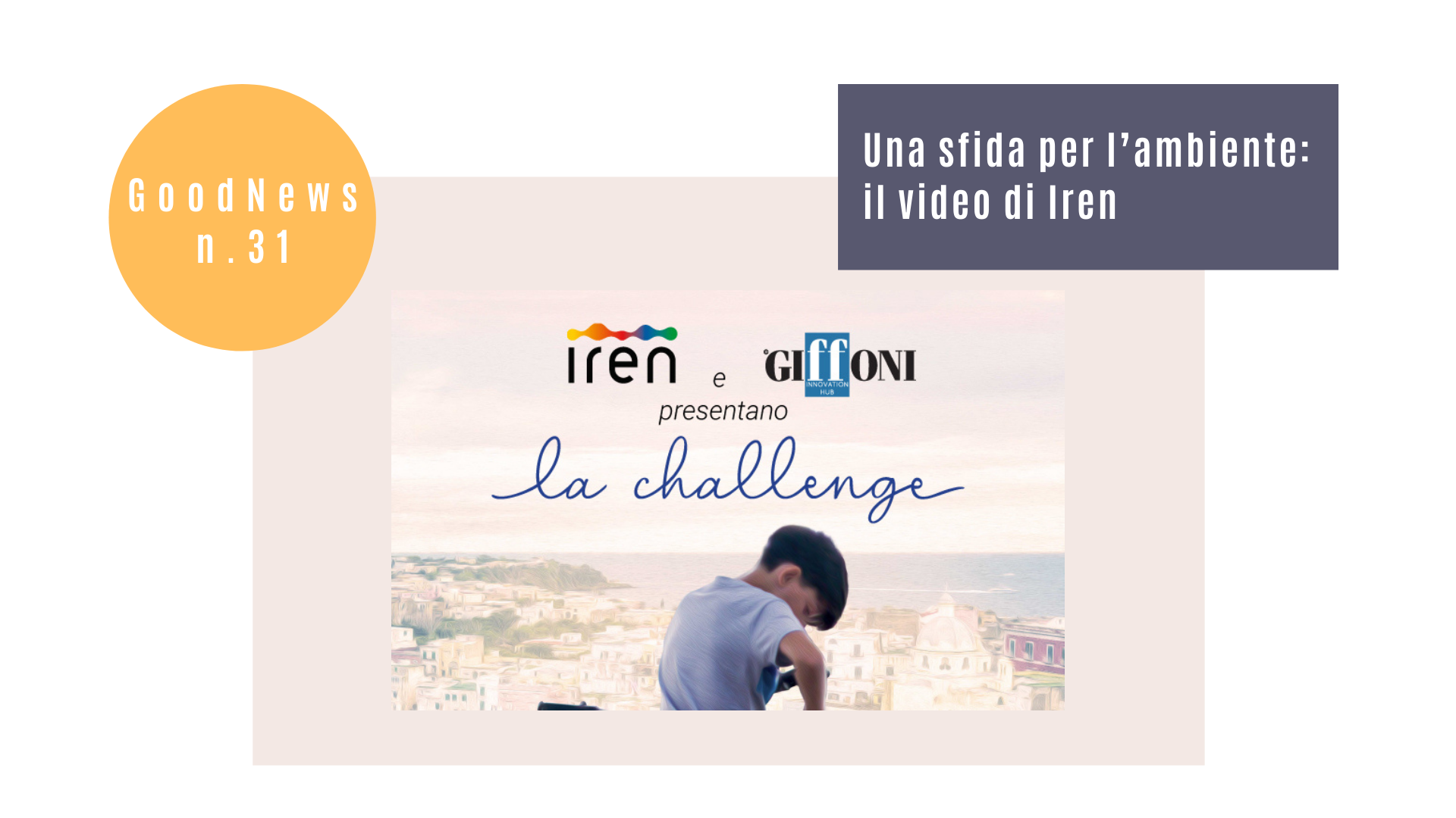 Una sfida per l’ambiente: il video di Iren