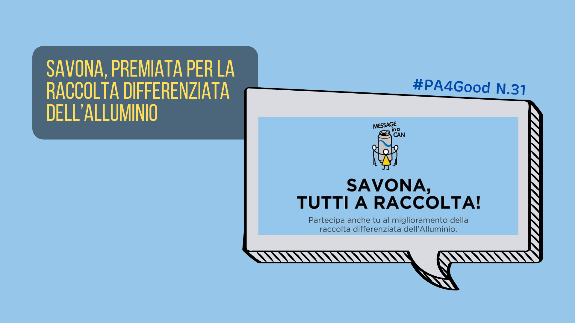 Savona, premiata per la raccolta differenziata dell’alluminio