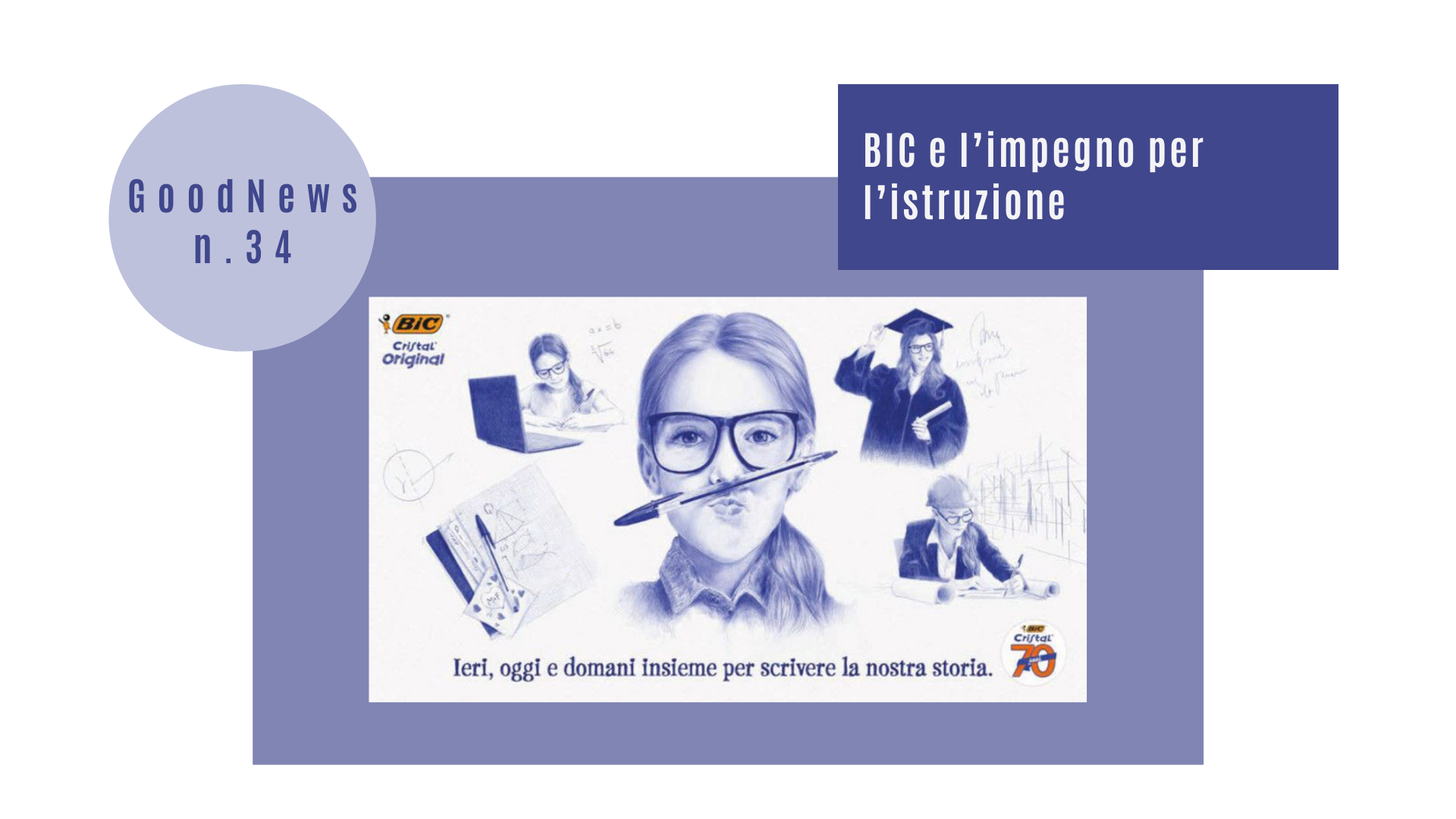BIC e l’impegno per l’istruzione