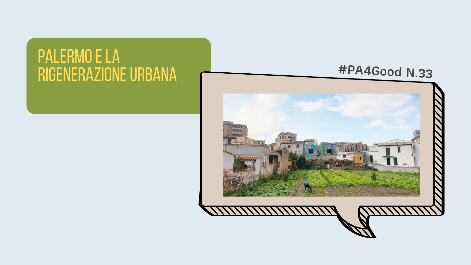 Palermo e la rigenerazione urbana
