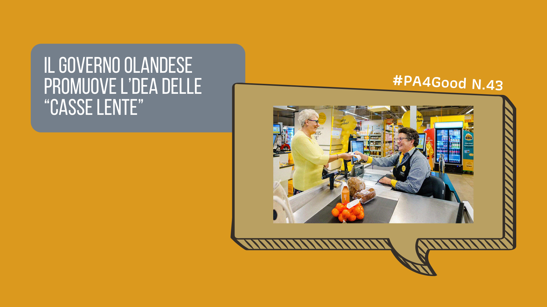 Il governo olandese promuove l’dea delle “casse lente”