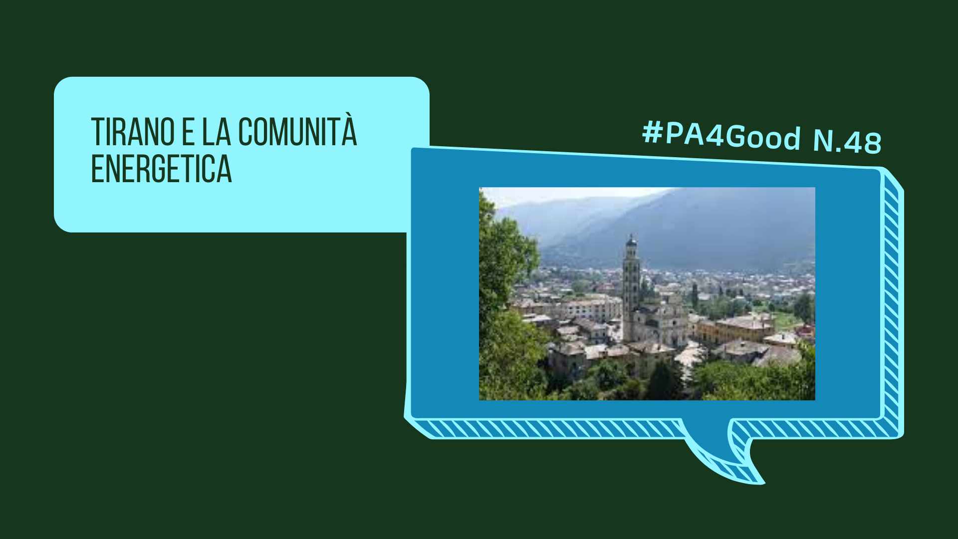 Tirano e la comunità energetica