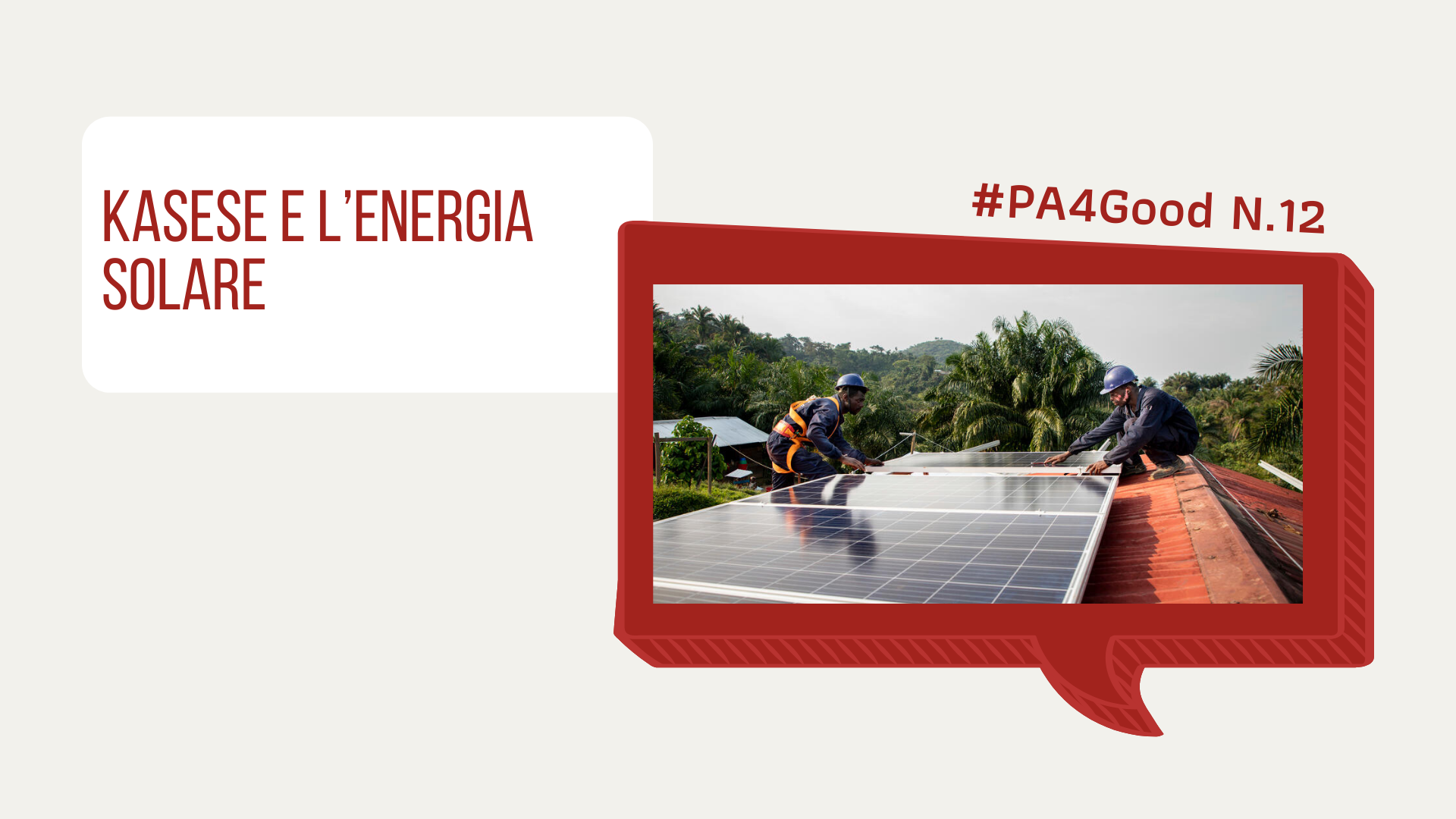 Kasese e l’energia solare