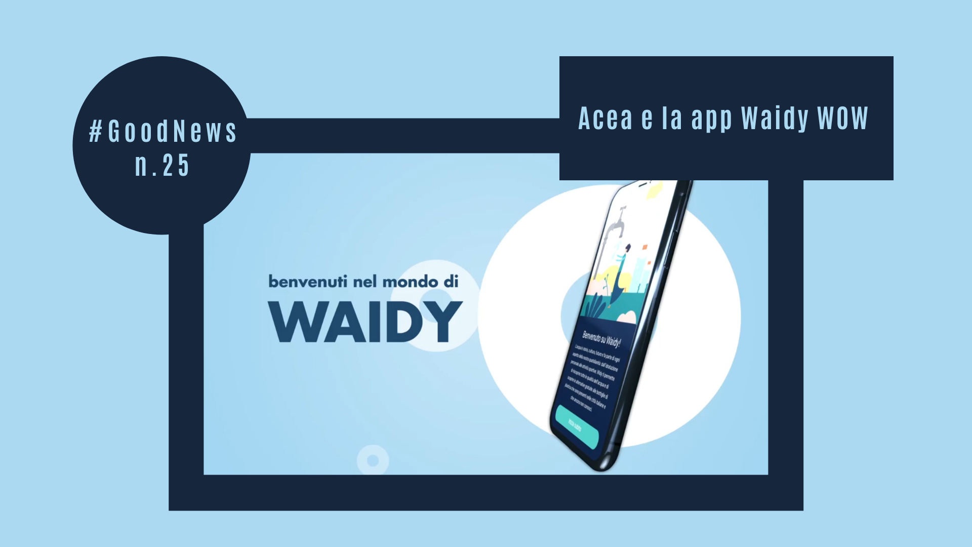 Acea e la app Waidy WOW