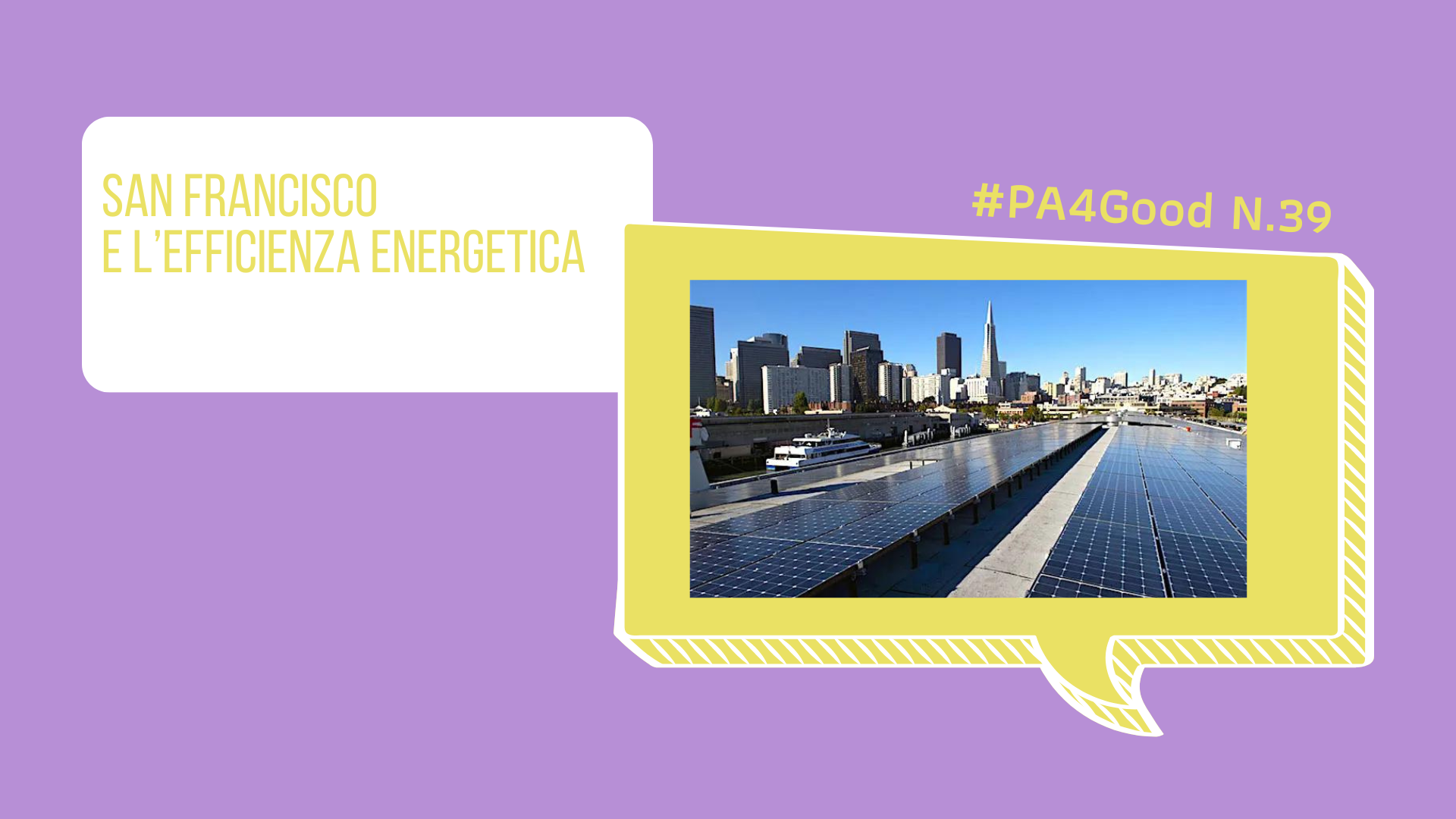 San Francisco e l’efficienza energetica