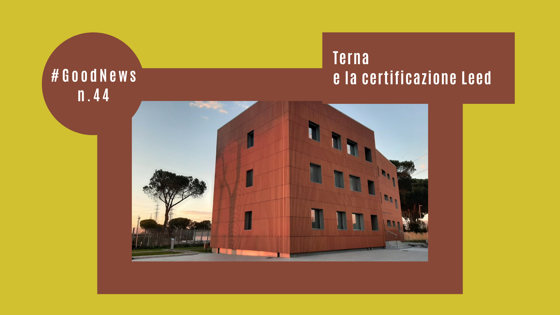 Terna e la certificazione Leed