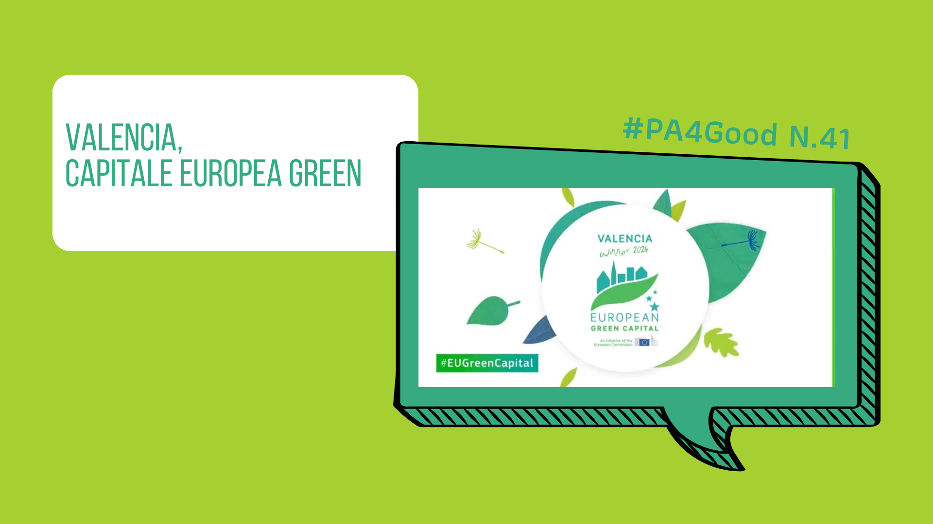 Valencia, capitale europea green