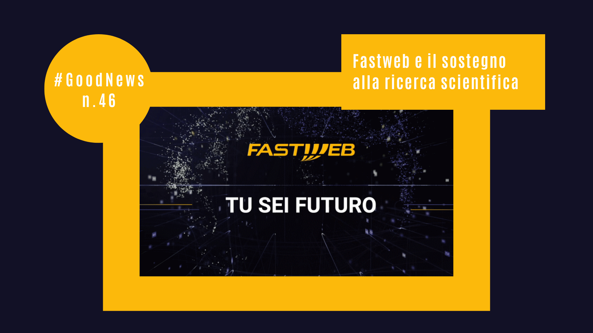 Fastweb e il sostegno alla ricerca scientifica