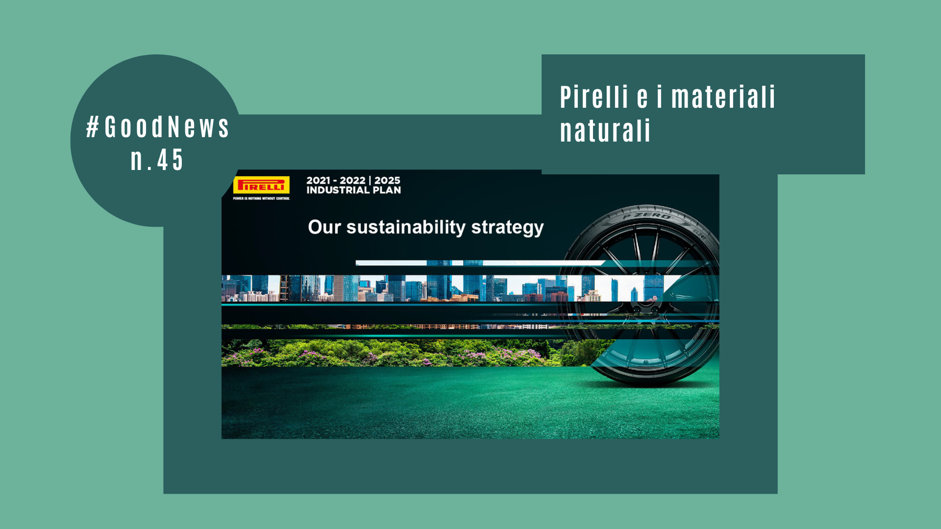 Pirelli e i materiali naturali