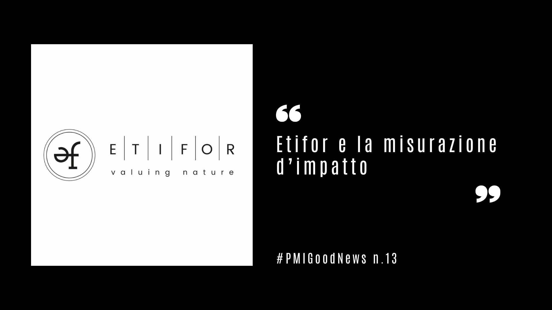 Etifor e la misurazione d’impatto