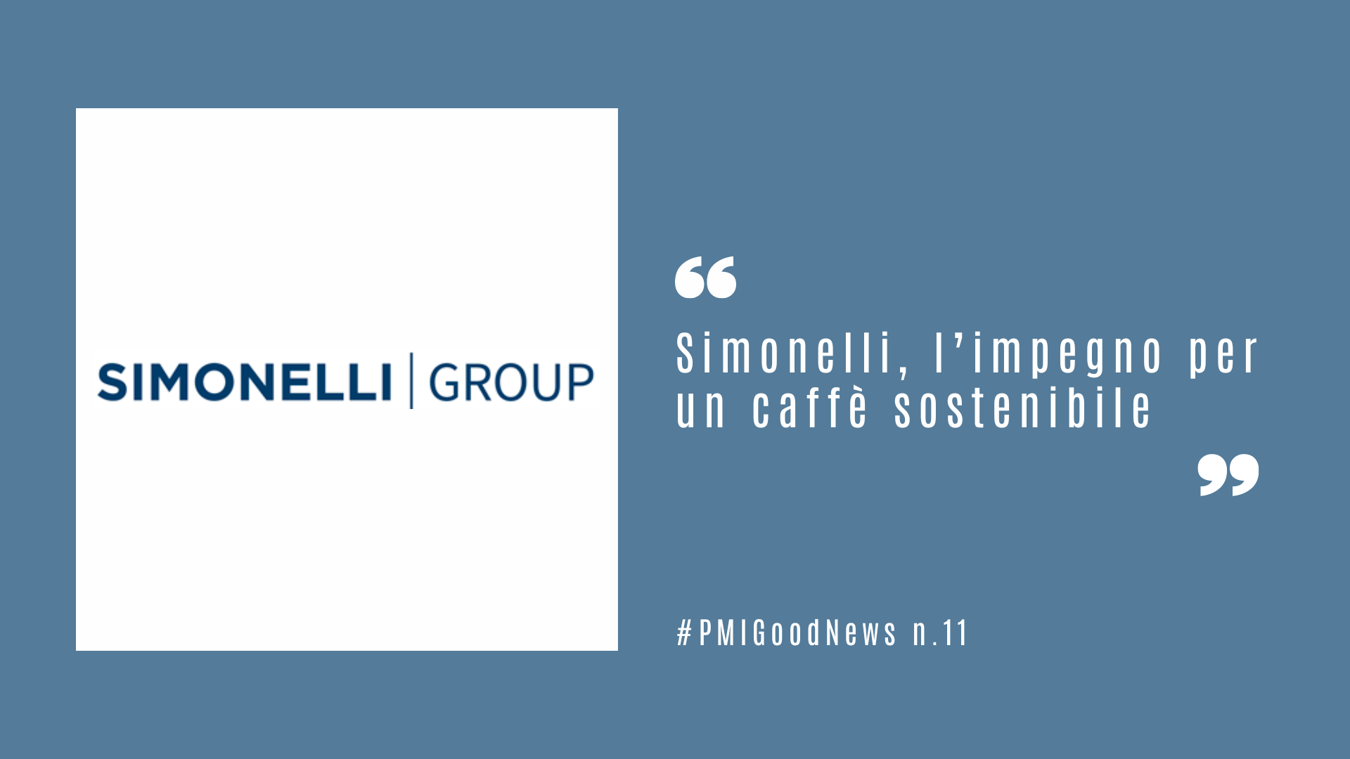 Simonelli, l’impegno per un caffè sostenibile