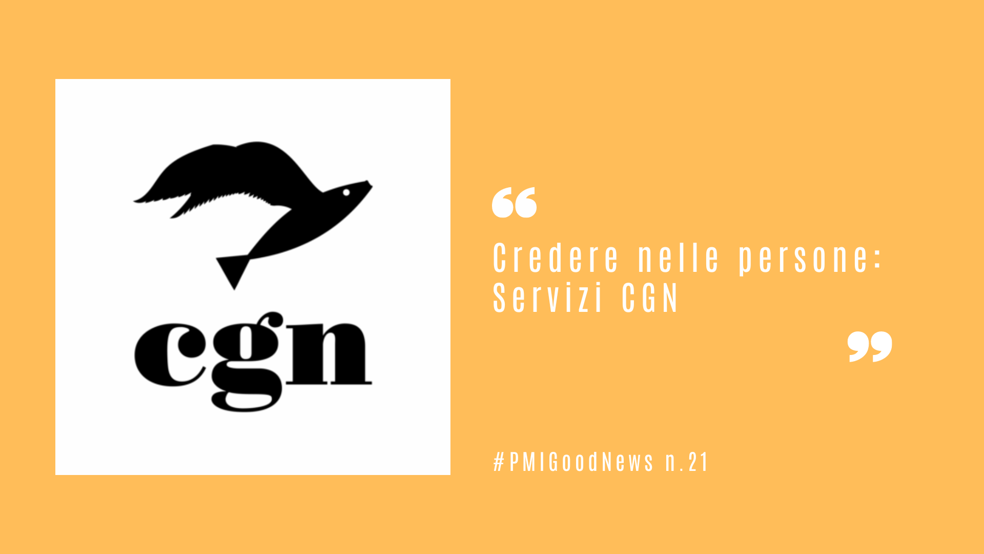 Credere nelle persone: Servizi CGN