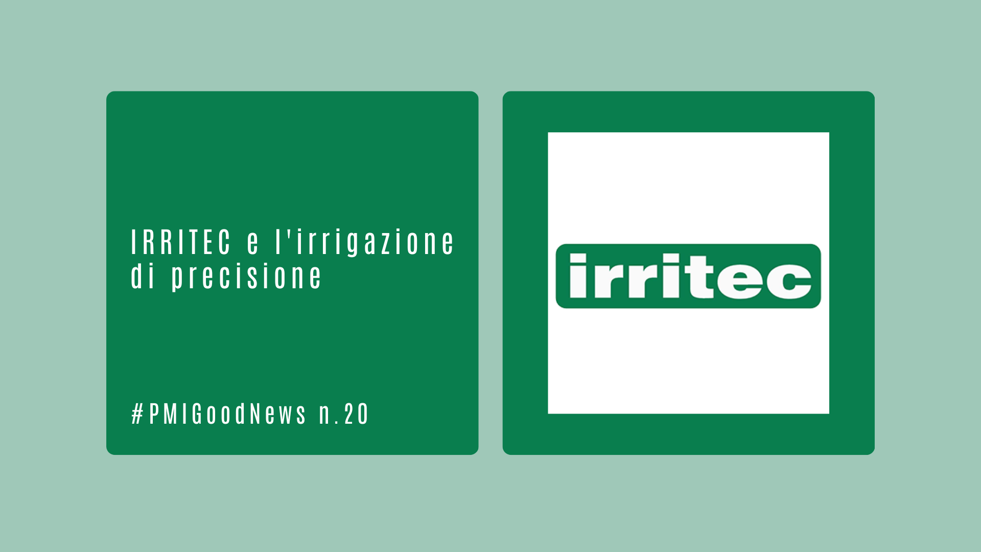 IRRITEC e l’irrigazione di precisione