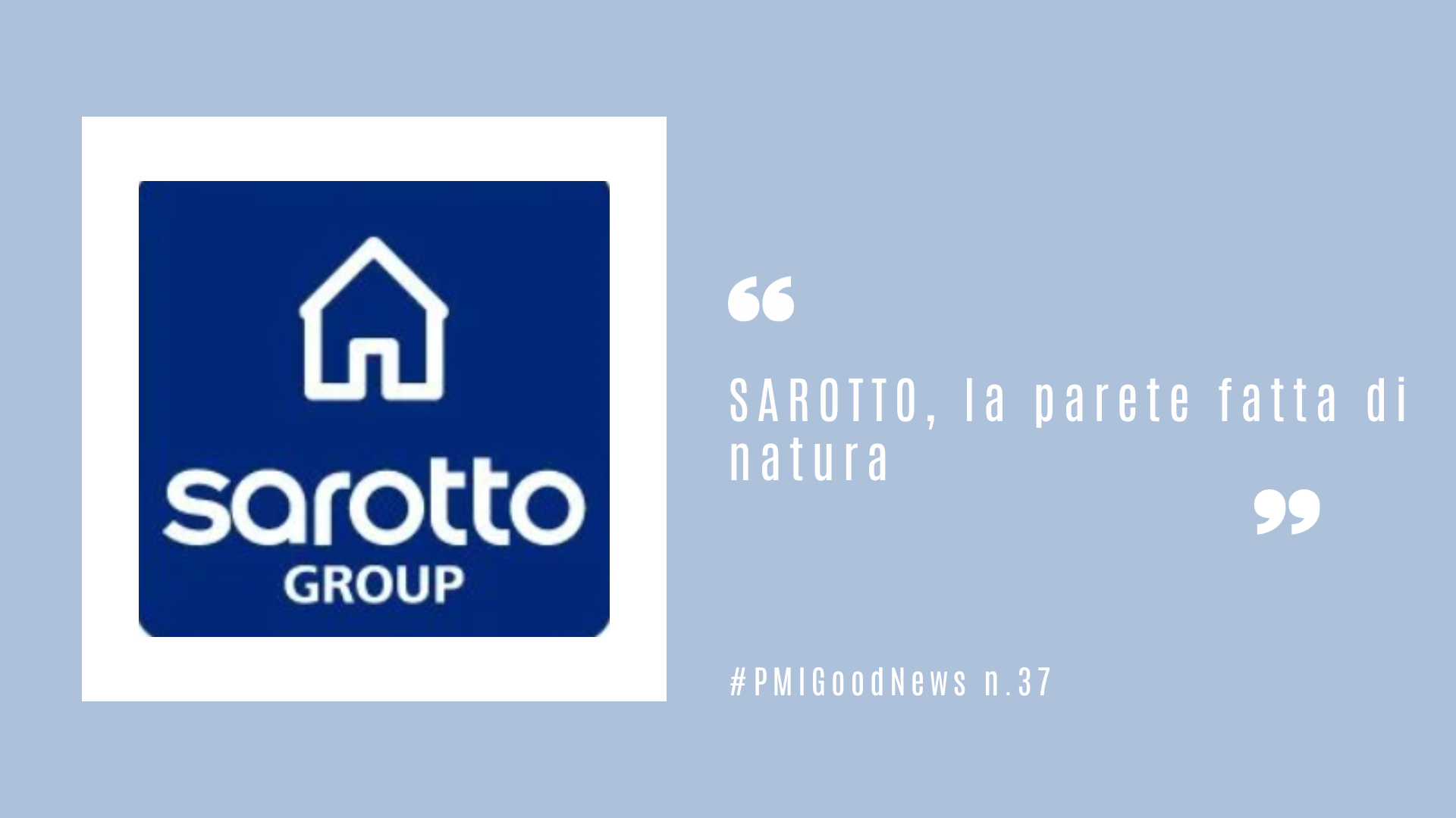 SAROTTO, la parete fatta di natura