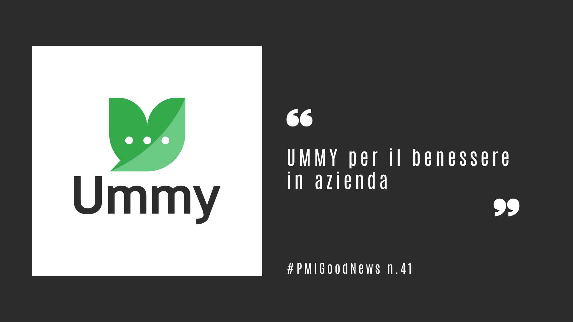 UMMY per il benessere in azienda